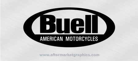 Buell Helmets Decals - Pair (2 pieces)